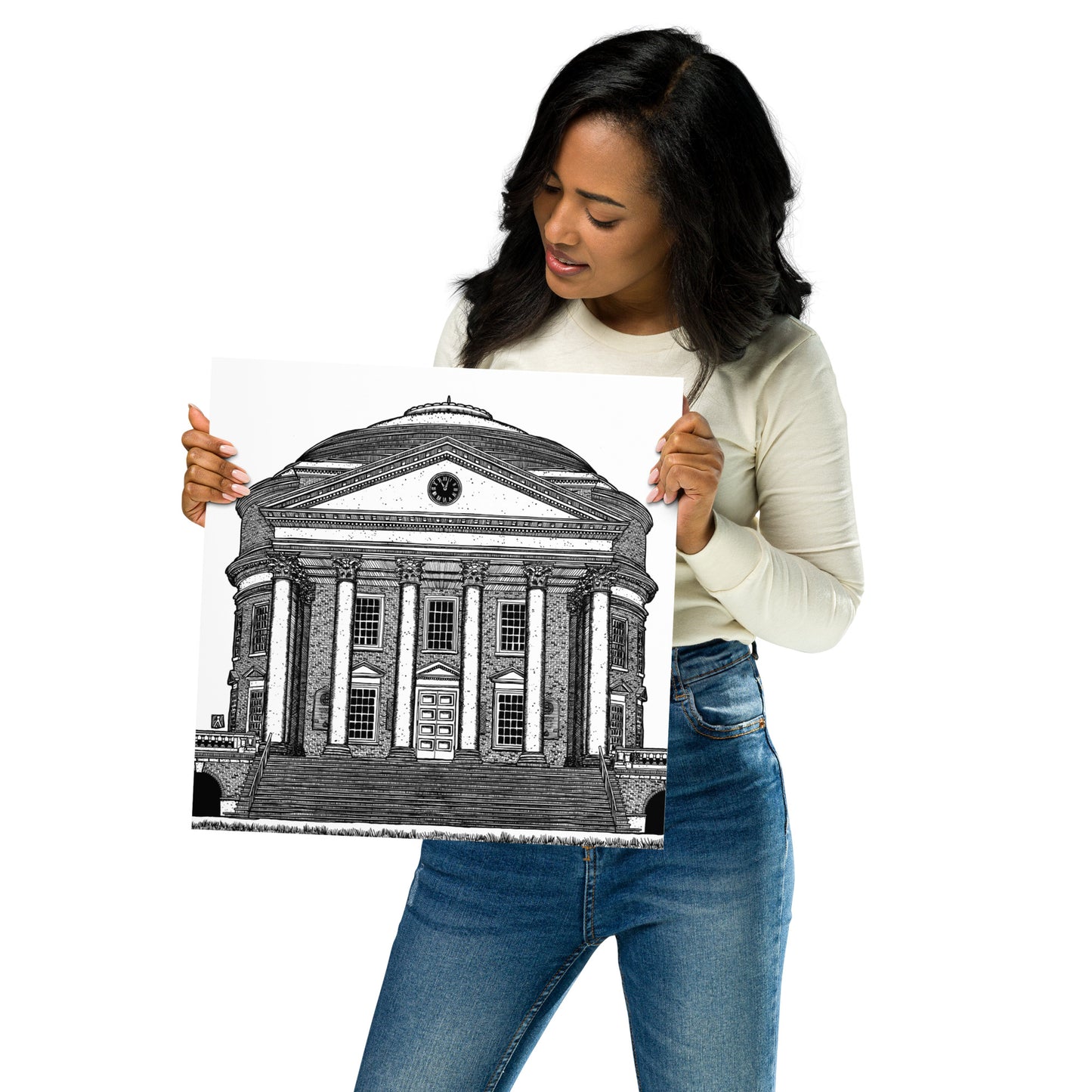 BellavanceInk: Limited Prints Of The UVA Rotunda With Optional Framed Version (Officially Licensed)