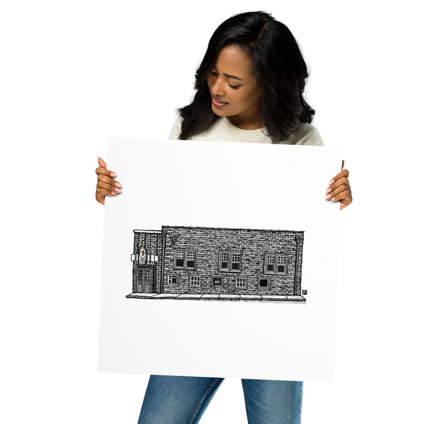 BellavanceInk: Charlottesville Area Attractions Revolutionary Soup Restaurant Print