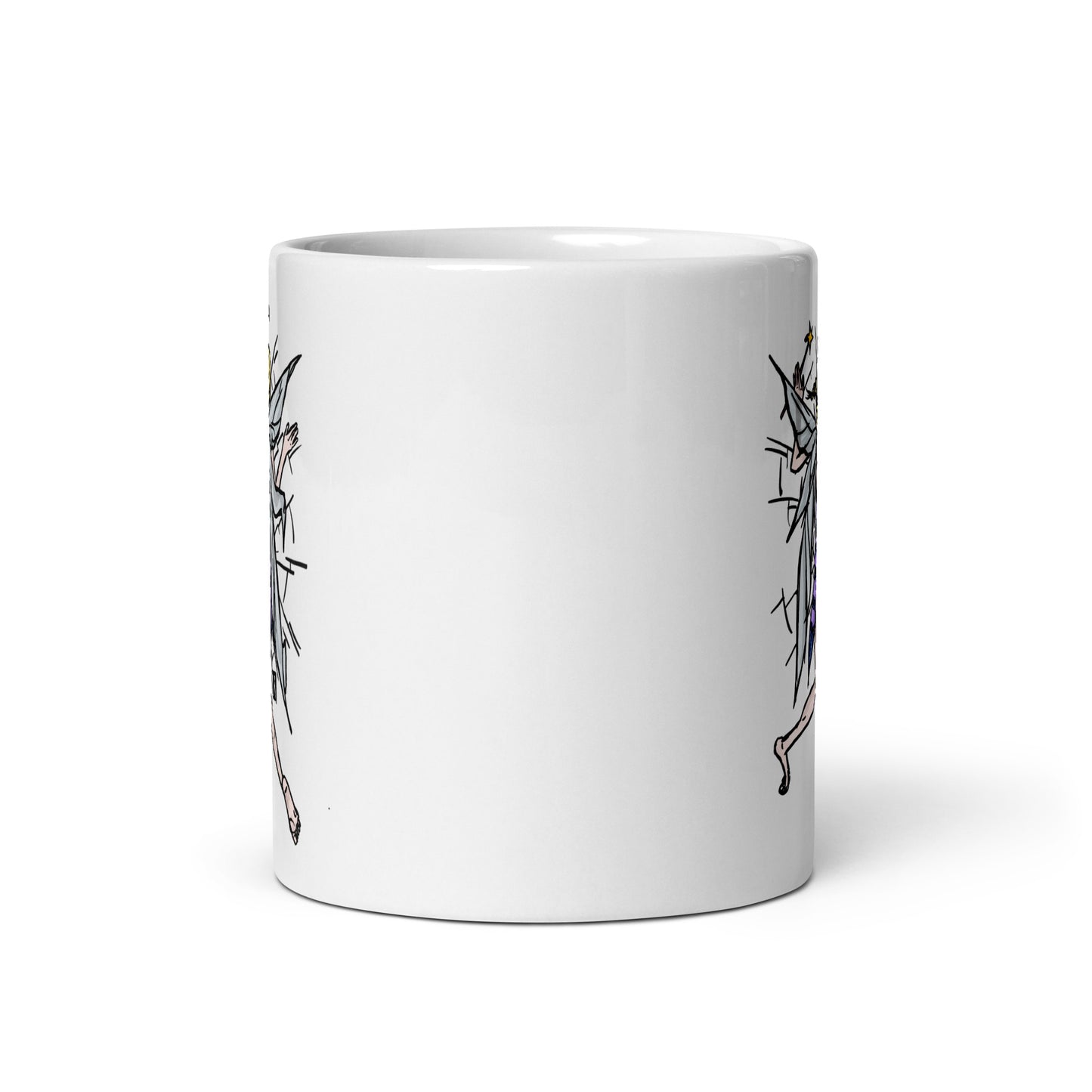 BellavanceInk: Coffee Mug With A Magical Fairy Splatting Into A Coffee Mug