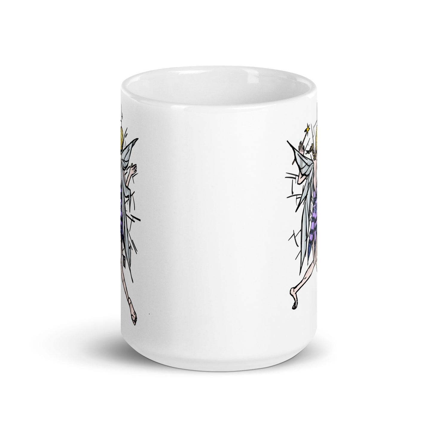 BellavanceInk: Coffee Mug With A Magical Fairy Splatting Into A Coffee Mug