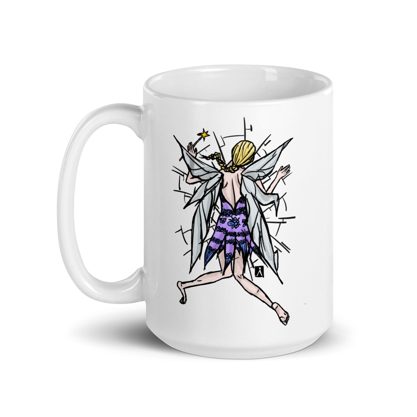 BellavanceInk: Coffee Mug With A Magical Fairy Splatting Into A Coffee Mug
