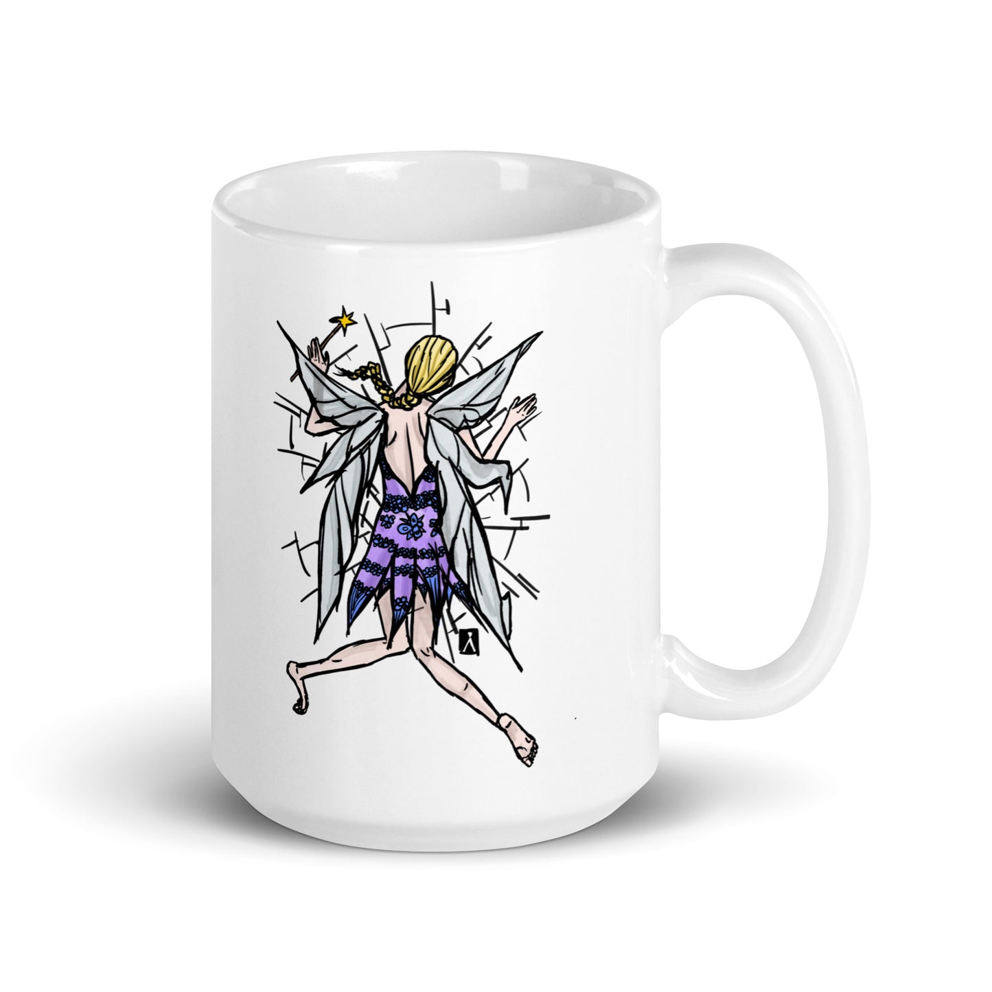 BellavanceInk: Coffee Mug With A Magical Fairy Splatting Into A Coffee Mug