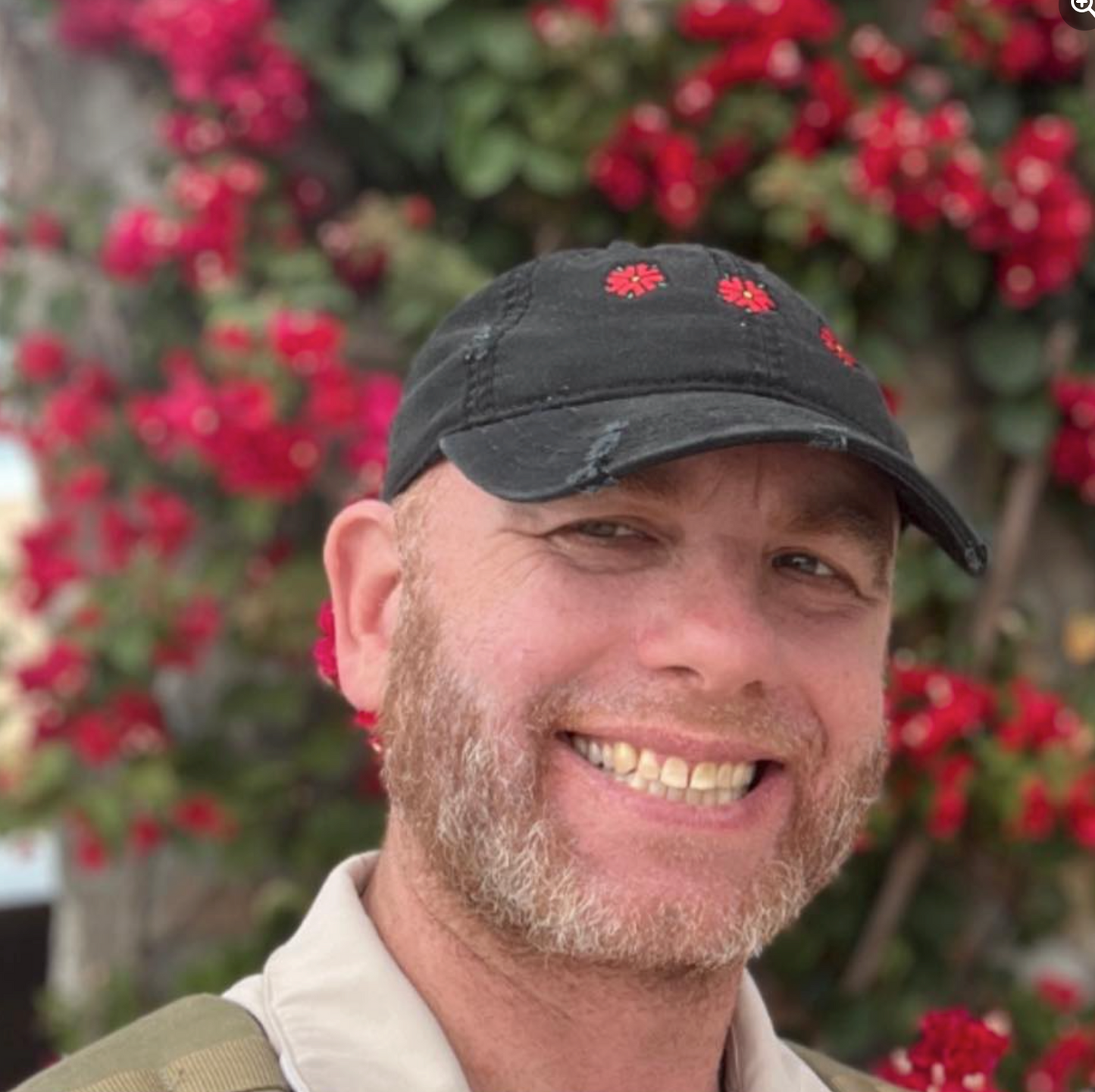 BellavanceInk: Crozet Flowers Distressed Hat With Embroidered Flowers