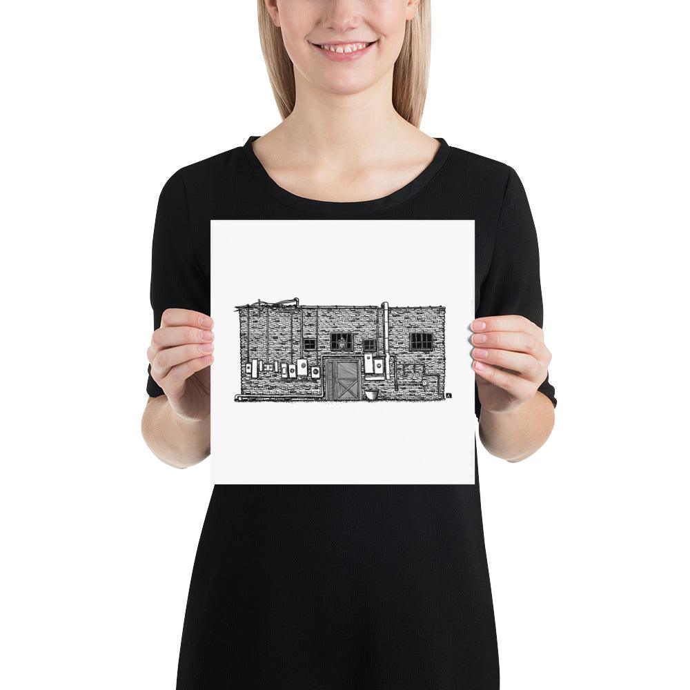 BellavanceInk: Charlottesville Area Attractions Alley Light Bar And Restaurant Limited Prints - BellavanceInk