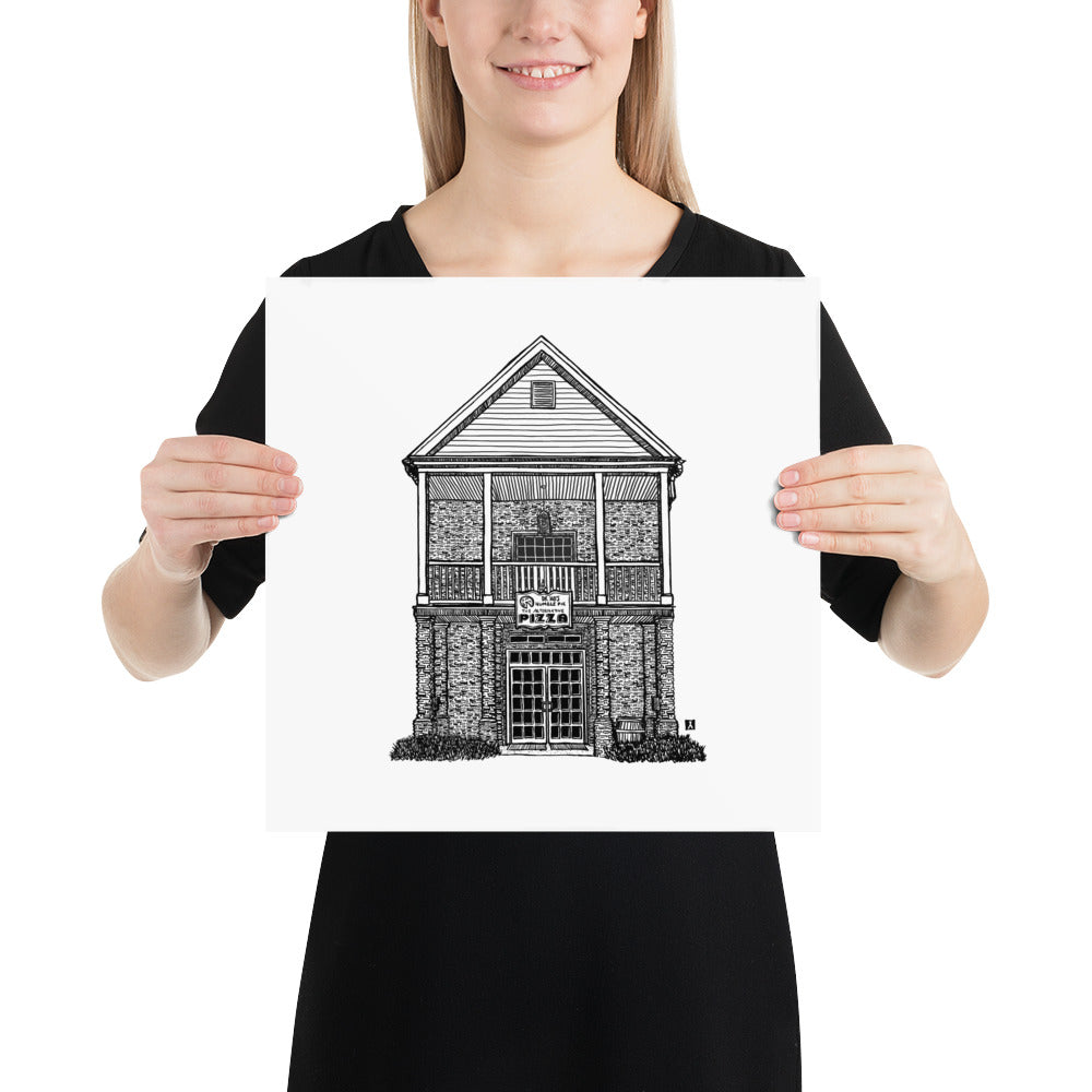 BellavanceInk: Charlottesville Area Attractions Dr. Ho's Humble Pie Pizza Restaurant In North Garden Limited Prints