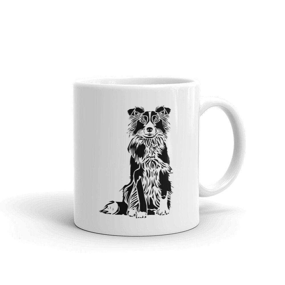 BellavanceInk: Coffee Mug With Border Collie Dog - BellavanceInk