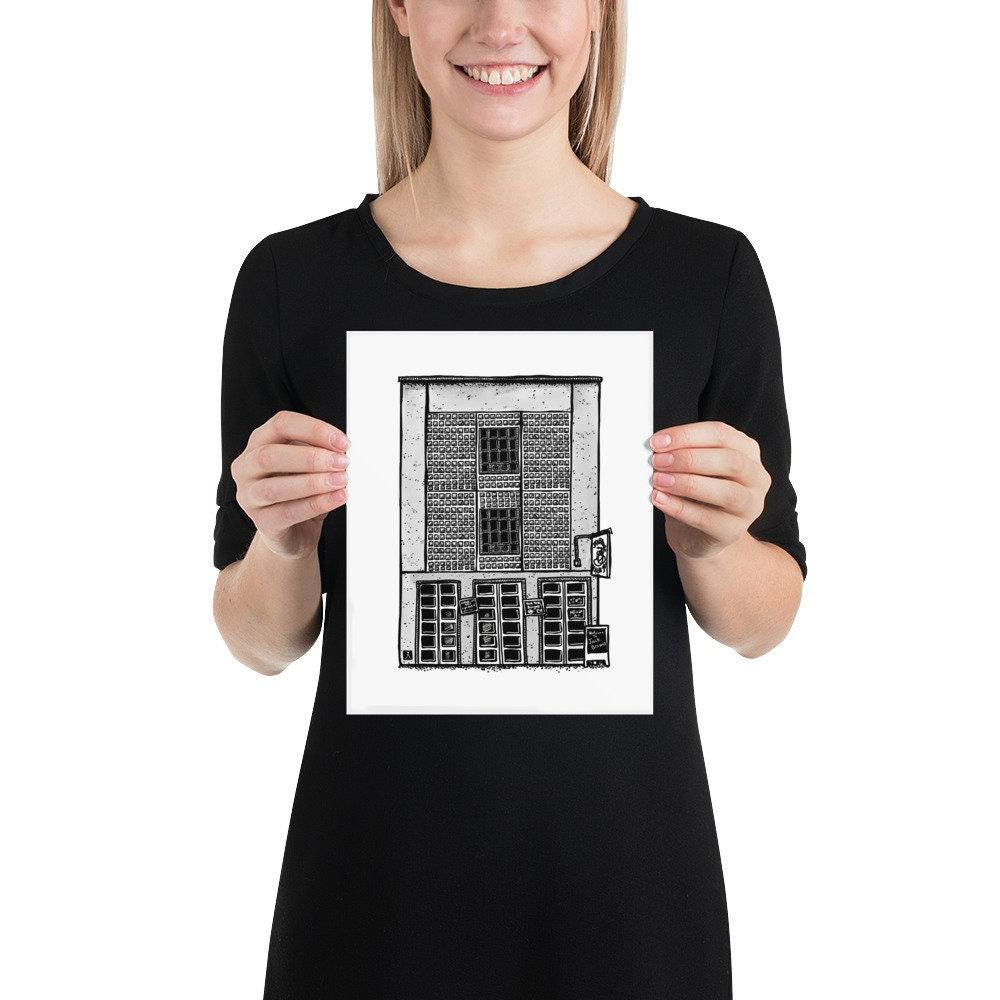 BellavanceInk: Charlottesville Area Attractions Jack Browns Burger Restaurant Limited Prints - BellavanceInk