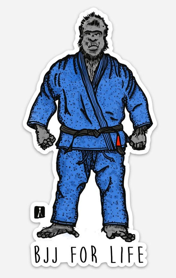 BellavanceInk: BJJ Brazilian Jiu-Jitsu Vinyl Illustration - BellavanceInk