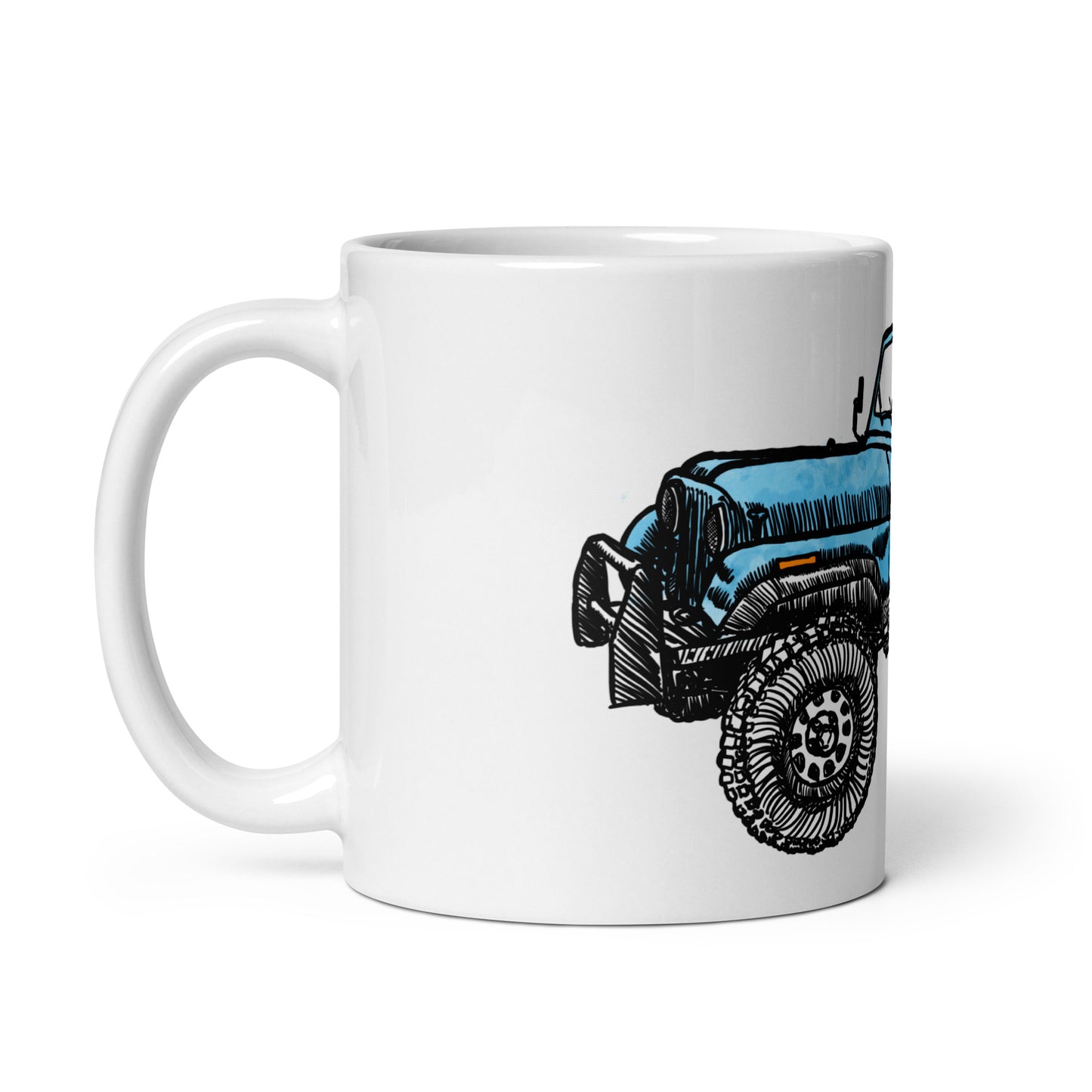 BellavanceInk: Coffee Mug With Marshmallow Peeps In Their Jeep