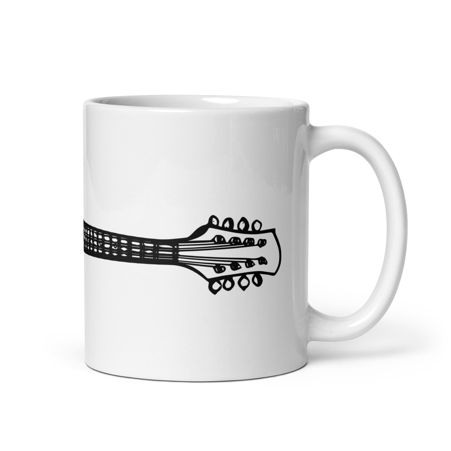 BellavanceInk: Coffee Mug With A-Style Mandolin Musical Instrument