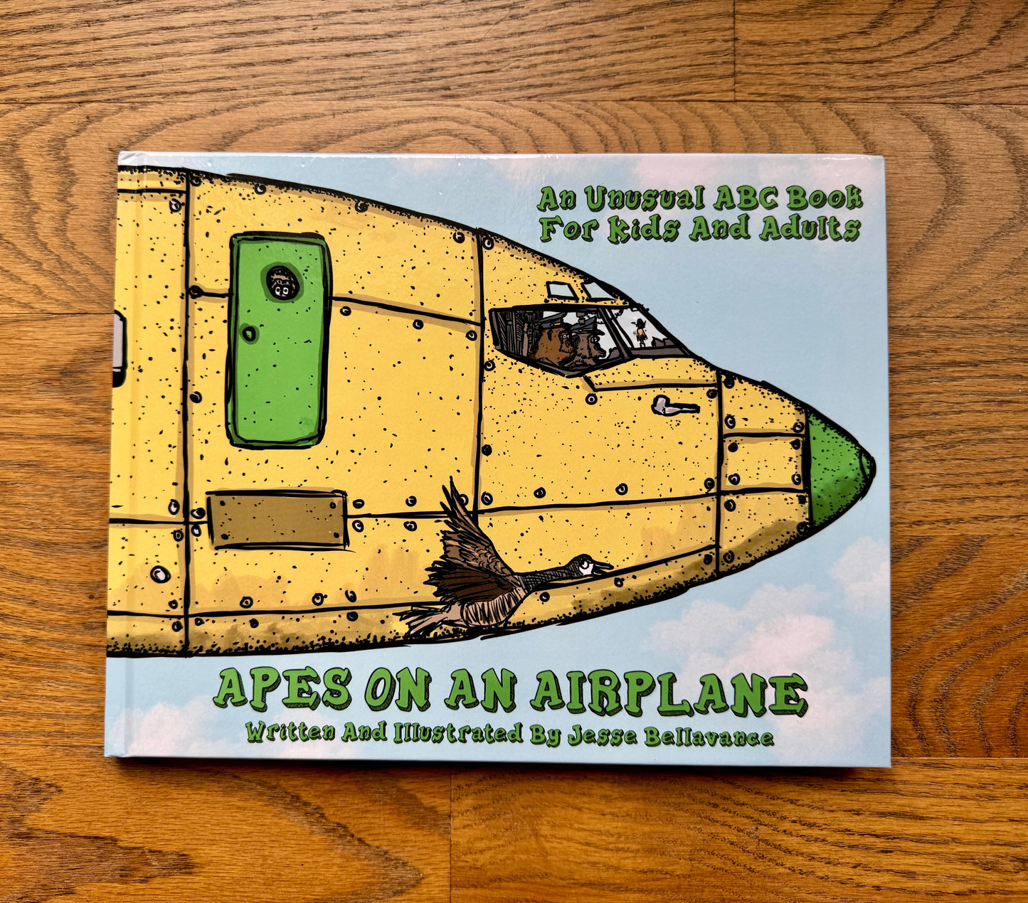 BellavanceInk: Apes On An Airplane Alphabet Book