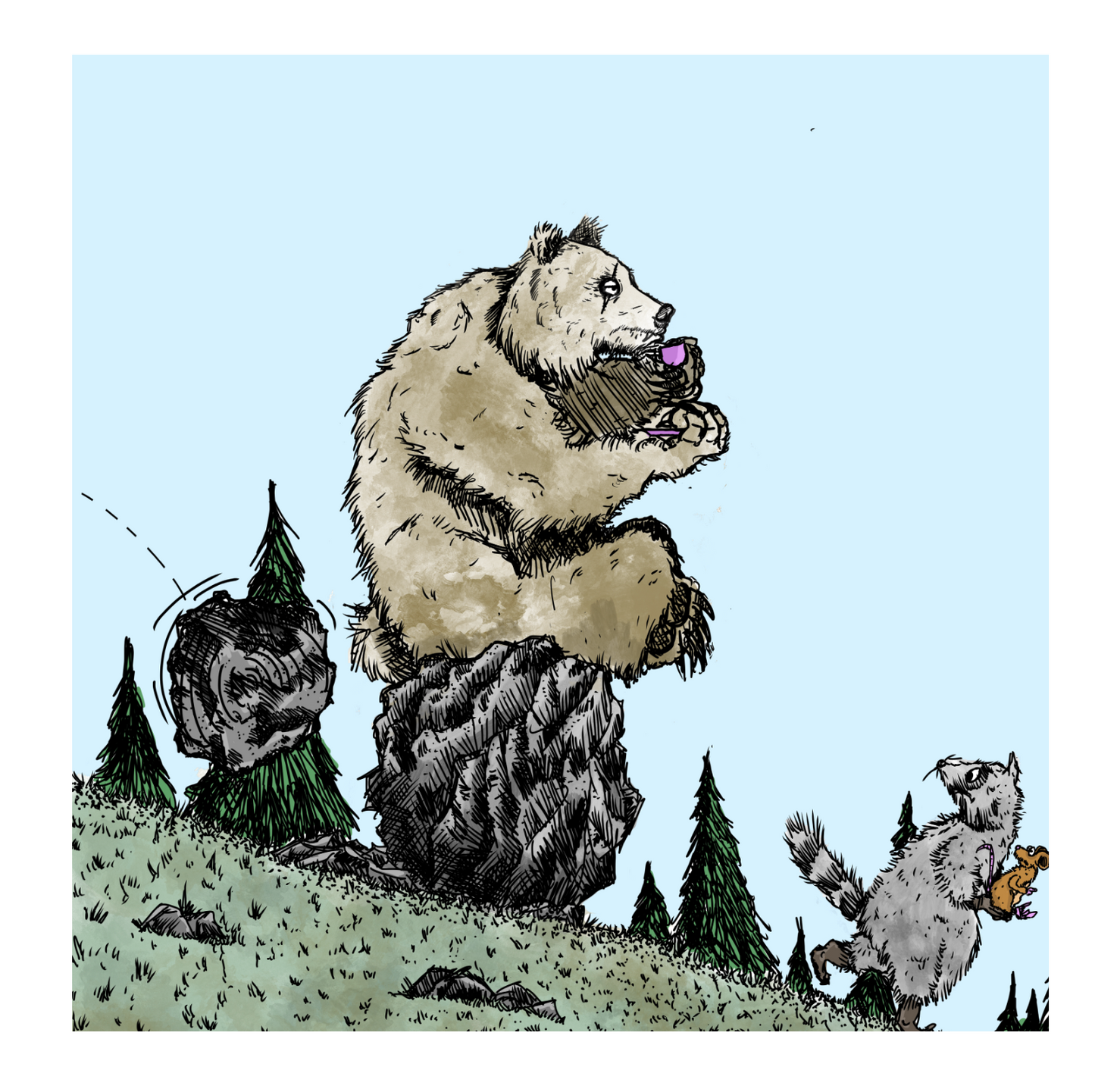 BellavanceInk: The Sneeze (Signed Copy) Illustrated and Written By Jesse Bellavance