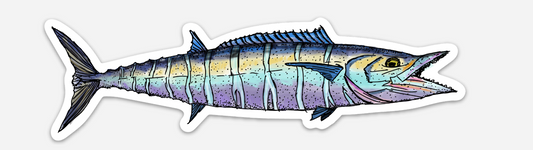 BellavanceInk: Wahoo Fish Vinyl Sticker Graphic