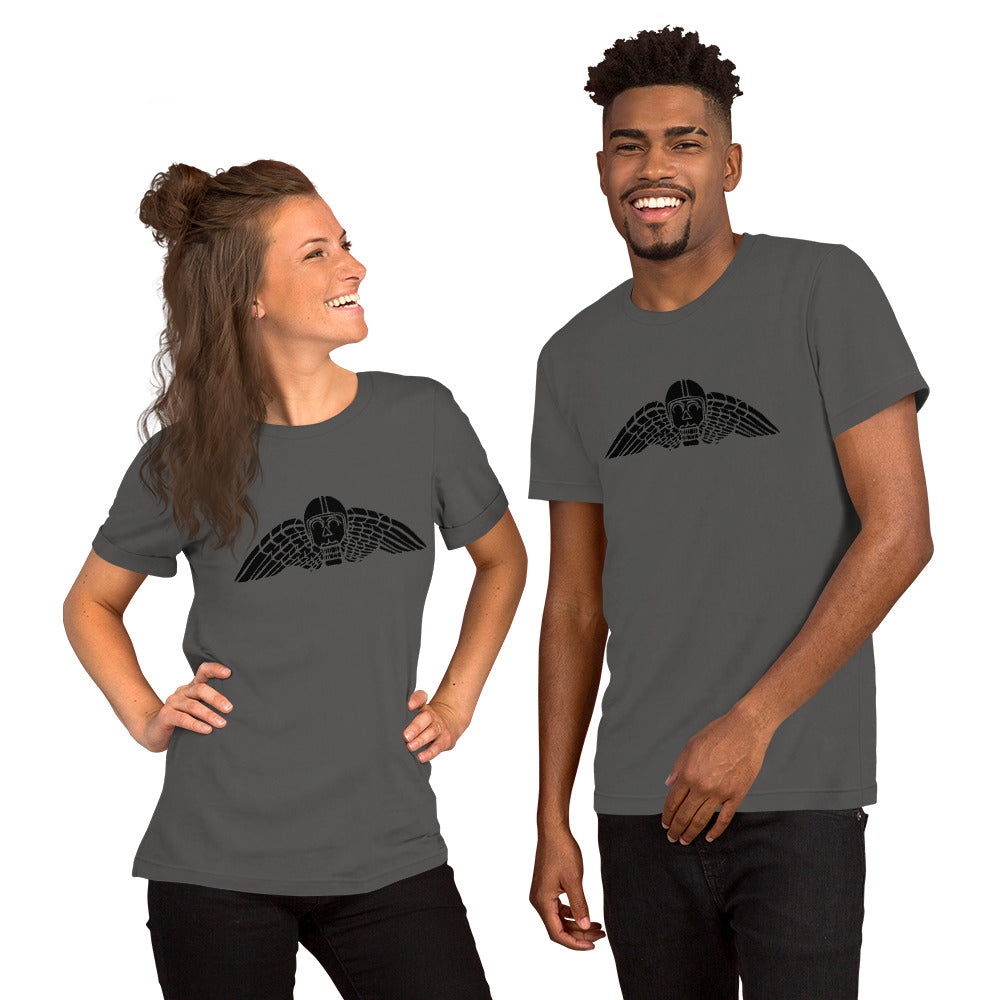BellavanceInk: Cafe Racer Skull Unisex T-Shirt