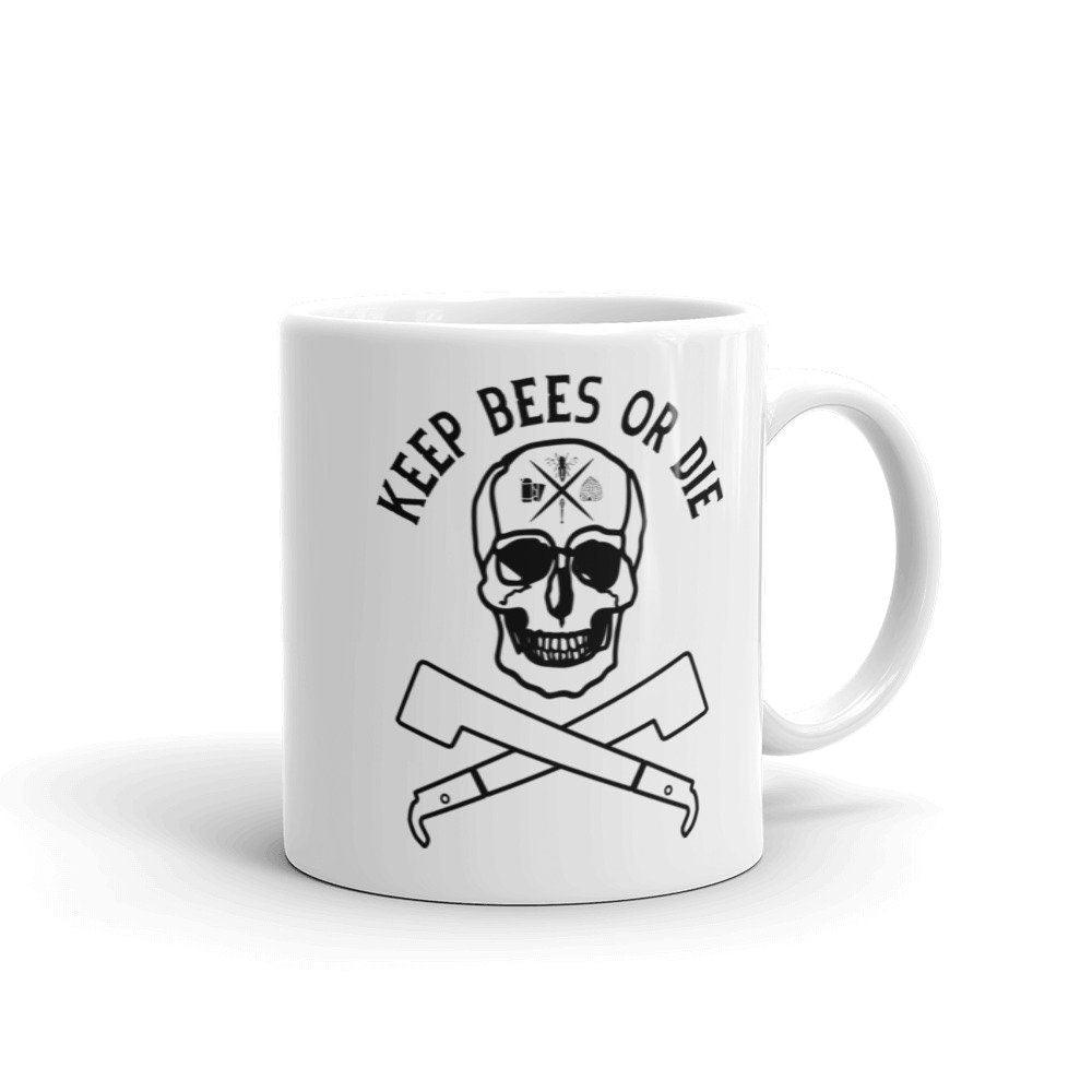 BellavanceInk: Keep Bees Or Die Beekeeping Coffee Mug - BellavanceInk
