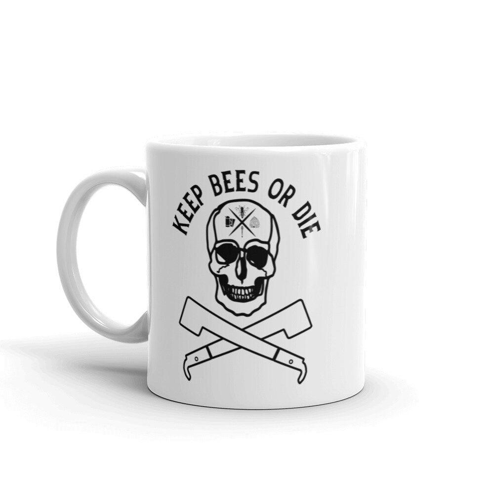 BellavanceInk: Keep Bees Or Die Beekeeping Coffee Mug - BellavanceInk