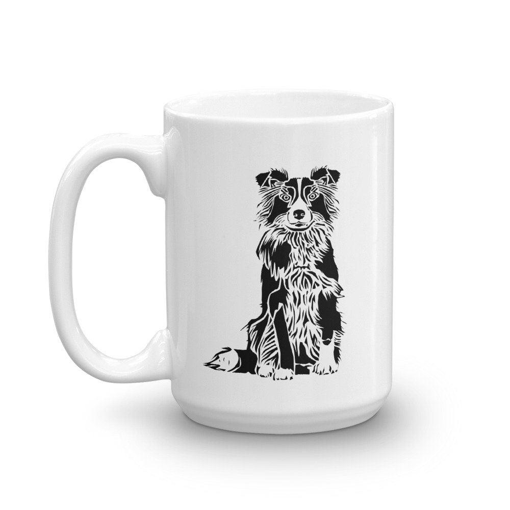 BellavanceInk: Coffee Mug With Border Collie Dog - BellavanceInk