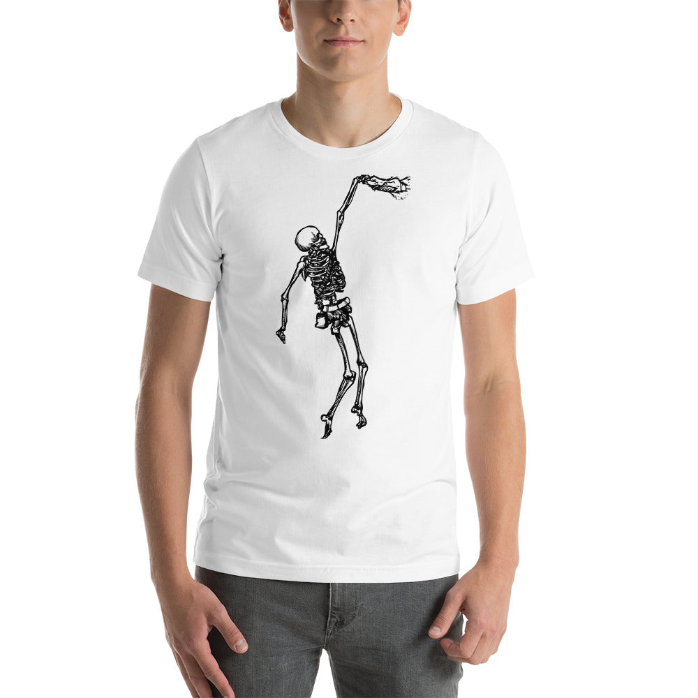 BellavanceInk: Skeleton Free Rock Climbing Short Sleeve T-Shirt