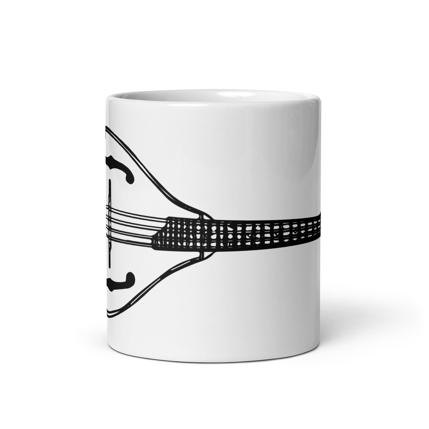 BellavanceInk: Coffee Mug With A-Style Mandolin Musical Instrument