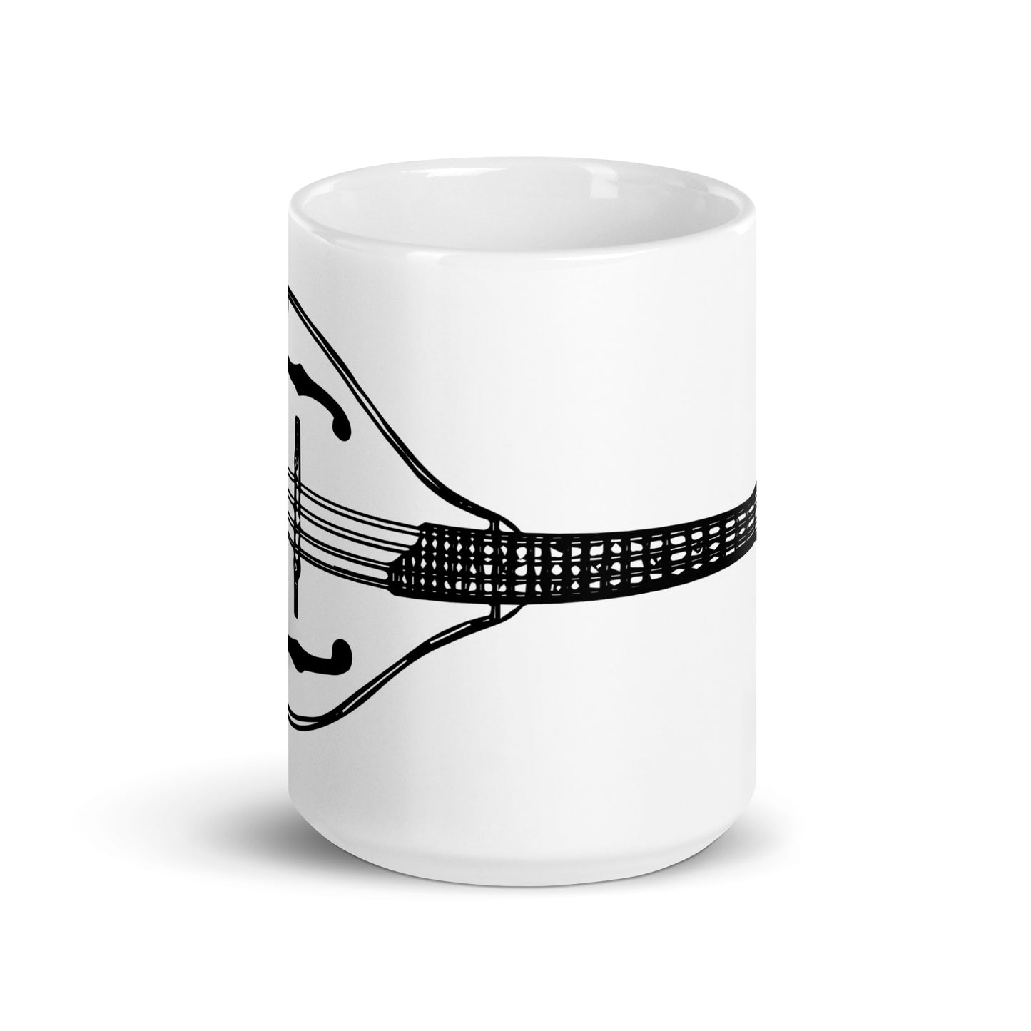 BellavanceInk: Coffee Mug With A-Style Mandolin Musical Instrument